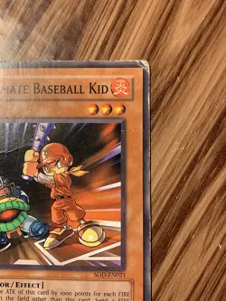 Yu-Gi-Oh! Card - Ultimate Baseball Kid SOD-EN021 - Heavily Played - Image 5