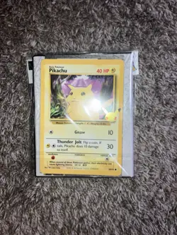 1995 Pikachu - (25th Anniversary) 58/102 Jumbo Card Very Rare - Image 1