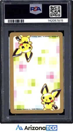 Pokemon 2000 Unown 201 King Of Clubs Pokemon Gold Playing Card Japanese PSA 10 - Image 2