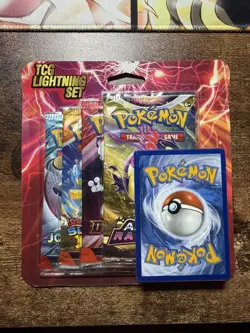 TCG Lightning Set (4 Packs + 1 Bonus Card) - (Walgreens Exclusive) Sealed - Image 1
