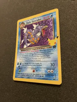Dark Gyarados 8/82 - Celebrations: Classic Collection Holo M-NM POKEMON CARD - Image 3