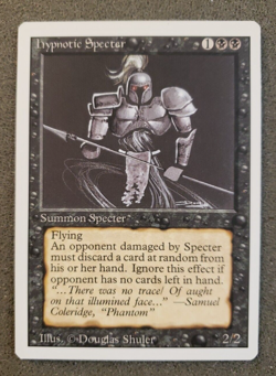 MTG Magic the Gathering NM Hypnotic Specter - Revised Edition (DS3D1PU)...... - Image 1