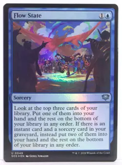 Flow State [New, Near Mint] *Foil* {Secrets of Strixhaven} - Image 1