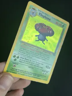 Pokemon TCG Jungle Vileplume #15/64 Unlimited Holo Rare Vintage 1999 LP/MP - Image 3