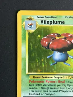 Pokemon TCG Jungle Vileplume #15/64 Unlimited Holo Rare Vintage 1999 LP/MP - Image 4