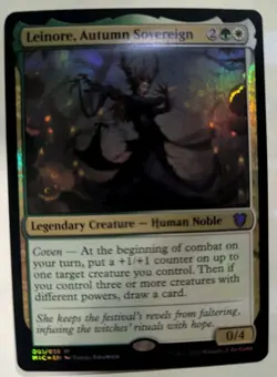 Leinore, Autumn Sovereign Commander: Innistrad: Midnight Hunt Foil - MTG MYTHIC - Image 1