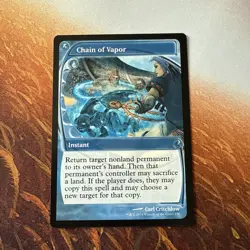 Chain of Vapor (Future Sight) Mystery Booster 2 Regular 156 MTG NM - Image 1