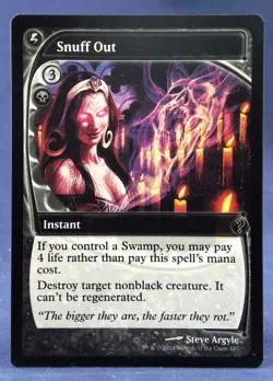 Snuff Out (Future Sight) - MTG - Mystery Booster 2 - Excellent NM - Image 1