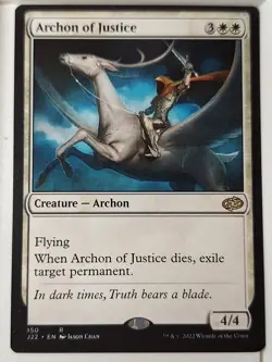 Archon of Justice - Jumpstart 2022 - Magic the Gathering MTG Nice! - Image 1