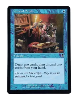 MTG Careful Study Odyssey LP Light play Magic the Gathering Vintage - Image 1