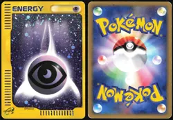 PSYCHIC ENERGY MCDONALDS E PACK POKEMON JAPANESE HOLO PROMO 2002 MP - Image 1