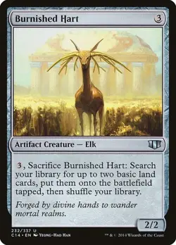2x Burnished Hart Commander 2014 LP MTG - Image 1
