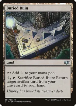 2x Buried Ruin Commander 2014 LP MTG - Image 1