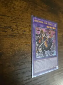 Yu-Gi-Oh OP28-EN003 Azamina Ilia Silvia Ultimate Rare NM Condition - Image 2