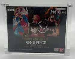 One Piece TCG OP-09 Emperors In The New World Booster Box ENGLISH w/Acrylic - Image 1