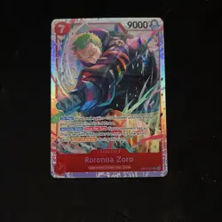 One Piece OP15 Roronoa Zoro EB04-007 SR - Adventure On Kami’s Island English NM - Image 1