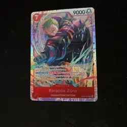 One Piece OP15 Roronoa Zoro EB04-007 SR - Adventure On Kami’s Island English NM - Image 2