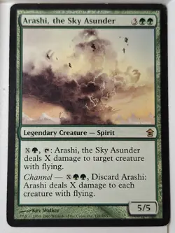 Arashi, the Sky Asunder - Saviors of Kamigawa - Magic the Gathering MTG Nice! - Image 1