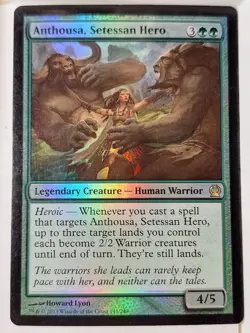 Anthousa, Setessan Hero - FOIL - Theros - Magic the Gathering MTG Nice! - Image 1