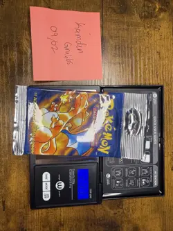HEAVYU! LONG CRIMP BASE SET UNLIMITED CHARIZARD PACK POKEMON TCG CHARIZARD ART - Image 1