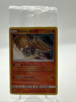 SEALED Shining Ho-Oh #SM70 Pokemon TCG Sun & Moon Shining Legends Promo - Image 1