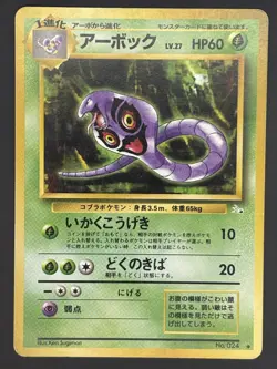 Arbok No. 024 Fossil Pokemon Japanese - Image 1