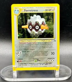 Forretress 2/75 Holo Pokemon Neo Discovery 2001 Wotc Vintage LP/NM - Image 2