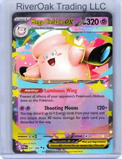 Pokemon POR EN - Mega Clefable EX #031/088 Near Mint or Better - Image 1