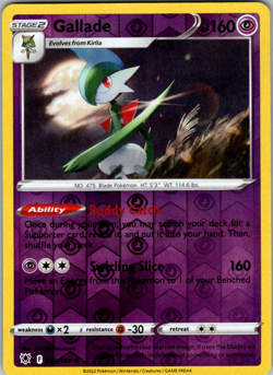 💫Pokemon TCG - Gallade - Reverse Holo - 062/189 - Astral Radiance - Image 1