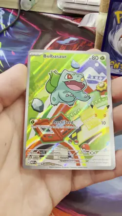 Pokemon TCG First Partner Illustration Collection Series 1 Kanto GEN 1 Starters - Image 2