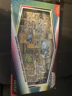 Pokemon Prismatic Evolutions Lucario EX and Tyranitar EX Premium(Pay in person) - Image 2