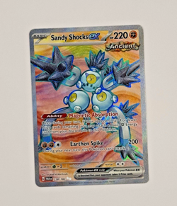 2023 Pokemon Scarlet&Violet Paradox Rift SandyShocks EXSecret DoubleRare 228/182 - Image 1
