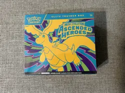 Pokemon Mega Evolutions Ascended Hero’s Elite Trainer Box Sealed - Image 1