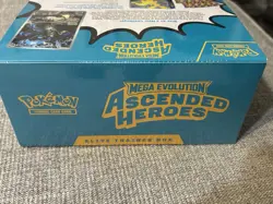 Pokemon Mega Evolutions Ascended Hero’s Elite Trainer Box Sealed - Image 4