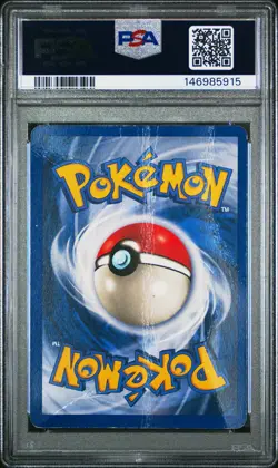 1999 POKEMON FOSSIL #5 GENGAR-HOLO PSA 1 - Image 2