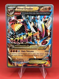 Pokemon Primal Groudon EX 86/160 Alejandro Ng-Guzman World Championship 2015 TCG - Image 1
