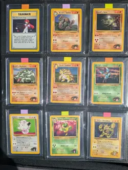 Gym Heroes complete Set 132/132 VG POKEMON WIZARDS - Image 5