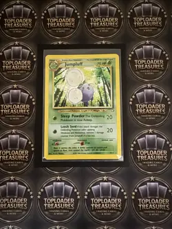 Pokemon Jumpluff Holo Rare Neo Genesis Unlimited 7/111 - Image 3