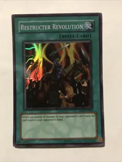 Restructer Revolution DL5-EN001 Duelist League Promo Limited Edition Yugioh - Image 1