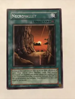 Yugioh! Necrovalley - DL3-001 - Rare - Limited Edition Duelist League Promo - Image 1