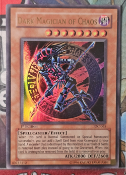 Yu-Gi-Oh! TCG Dark Magician of Chaos IOC-065 1st Edition Ultra Rare - Image 1