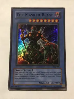 The Masked Beast DL2-001 Duelist League Promo Limited Edition Yugioh - Image 1