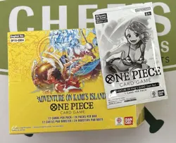 ONE PIECE TCG ADVENTURE ON KAMI'S ISLAND SEALED BOOSTER BOX+DASH PACK OP-15 EB04 - Image 1