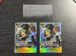 Roronoa Zoro ST29-014 SR Foil One Piece Starter Deck 29: Egghead NM/M LOT Of x2 - Image 2
