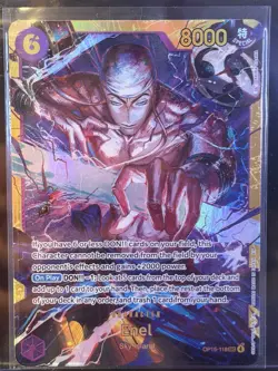 ENEL OP15-118 SEC ALTERNATE ART One Piece TCG Adventure on Kami’s Island NM - Image 2