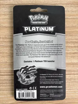 Pokemon TCG Platinum Base Set Blister Booster Pack Factory Sealed Dialga Art - Image 2