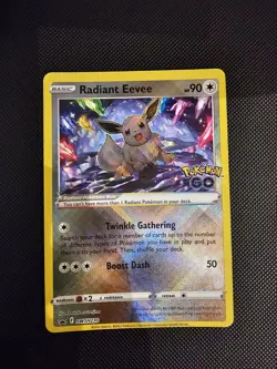 Radiant Eevee Swsh230 Swsh: Sword & Shield Promo Cards Holo - Image 1