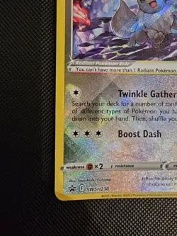 Radiant Eevee Swsh230 Swsh: Sword & Shield Promo Cards Holo - Image 5