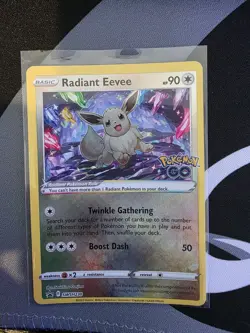 Radiant Eevee Swsh230 Swsh: Sword & Shield Promo Cards Holo - Image 1