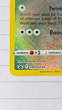 Radiant Eevee Swsh230 Swsh: Sword & Shield Promo Cards Holo - Image 5
